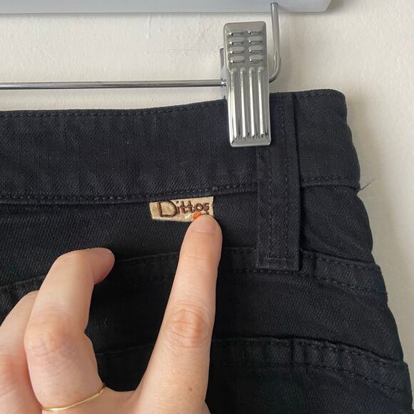 Vintage Dittos Flare Jeans in Black Size 27 - Picture 7 of 8